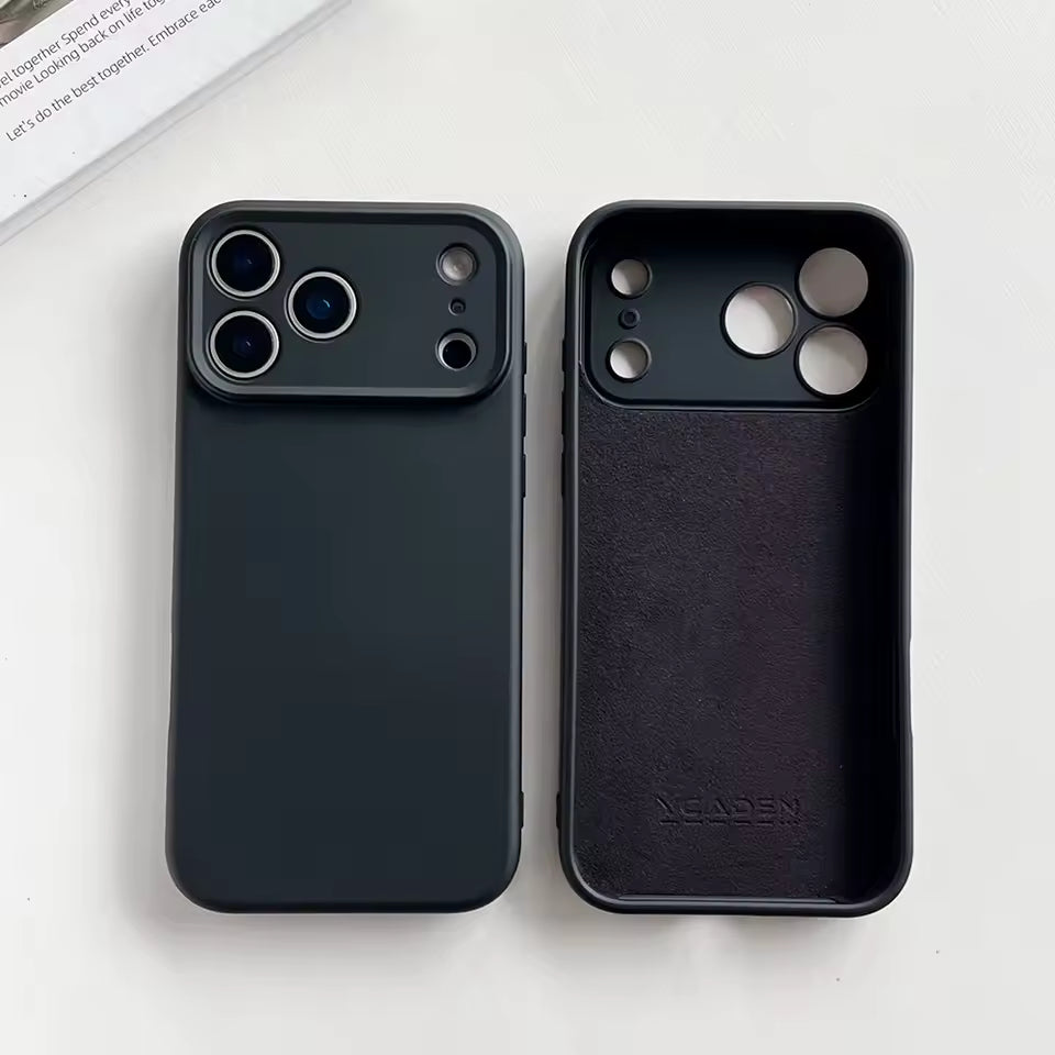 Luxury Original Liquid Silicone Soft Cover For APPLE iPhone 17 Air Pro Max Plus Soft Solid Color Silicone Phone Case