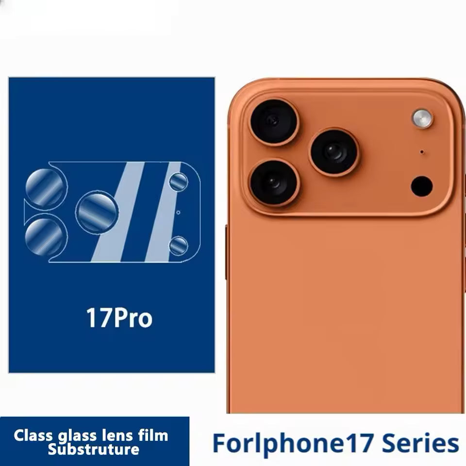For IPhone 17 Series Lens Film+Base Protective Lens Film Anti-stain Anti-fingerprint Lens Protector Perfect Fit Phone Accessory